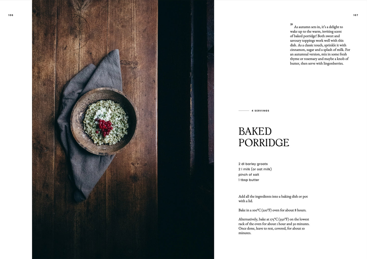 Four Seasons of Cabin Cooking Book