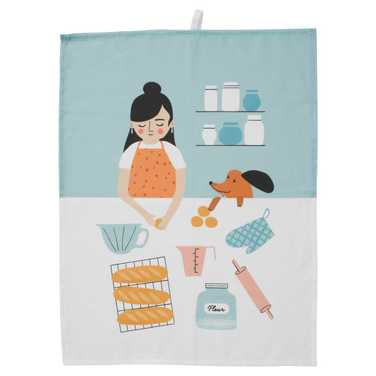 Spira of Sweden Tea Towel, Bread