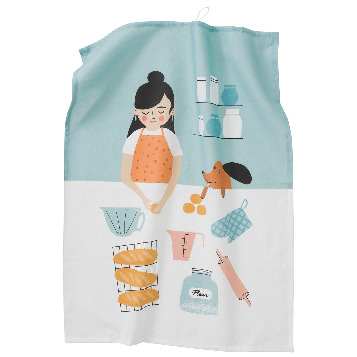 Spira of Sweden Tea Towel, Bread