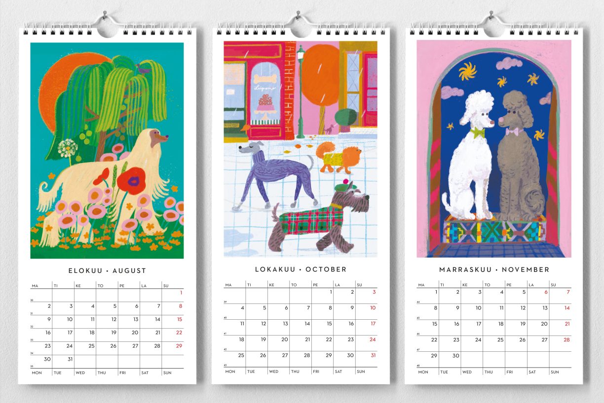 Kehvola Good Dogs 2027 Calendar