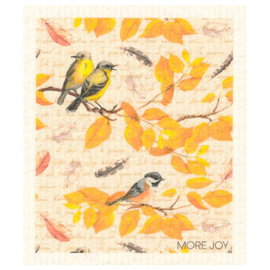 Swedish Dishcloth, More Joy, Autumn Birds