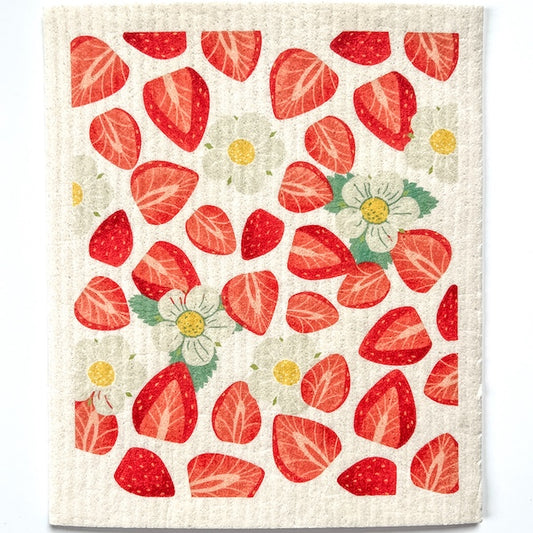 Swedish Dishcloth Finnsight Strawberries