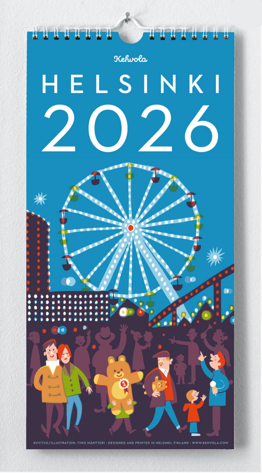 Kehvola Helsinki 2026 Calendar