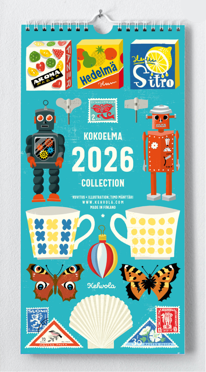 Kehvola Kokoelma 2026 Calendar