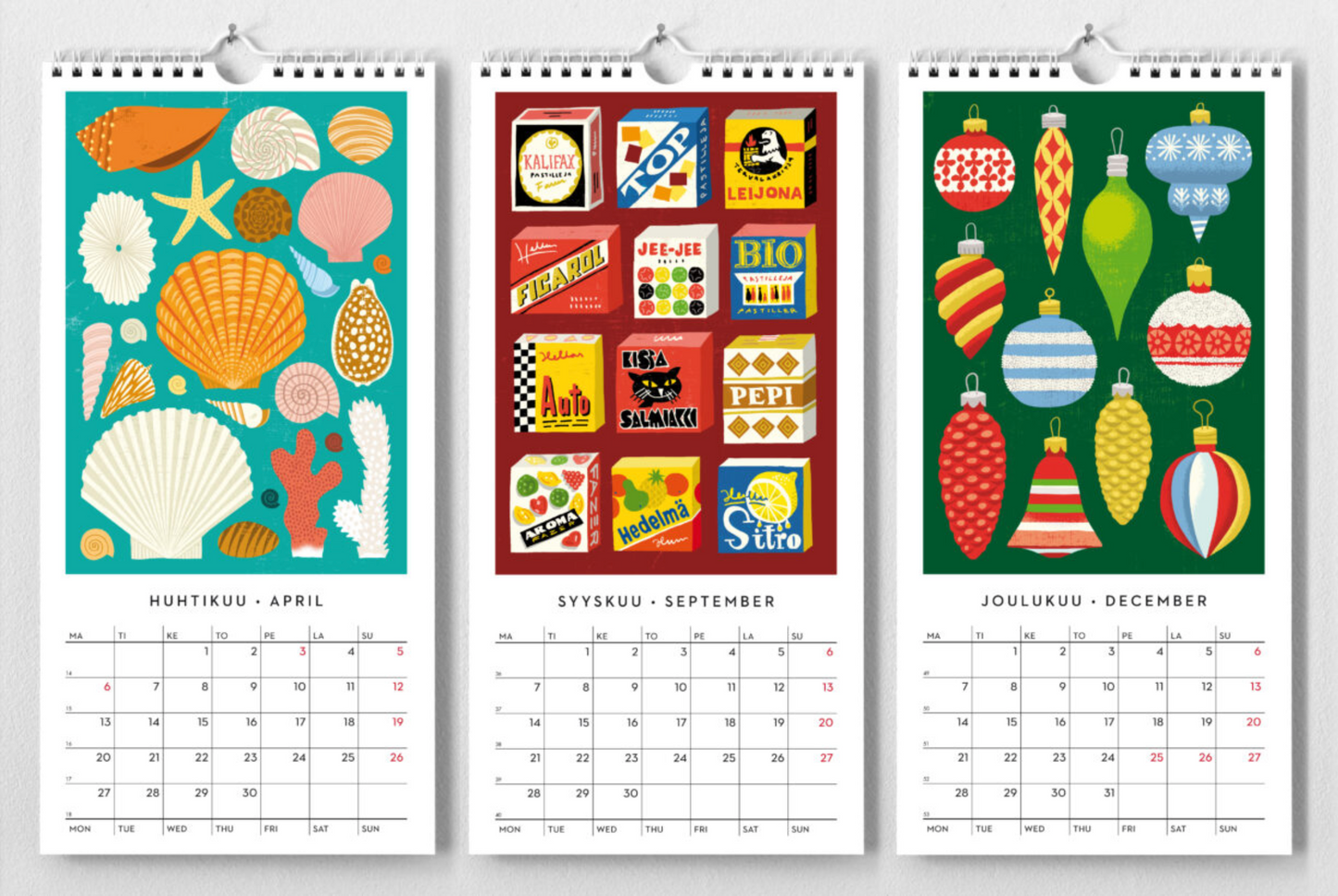 Kehvola Kokoelma 2026 Calendar