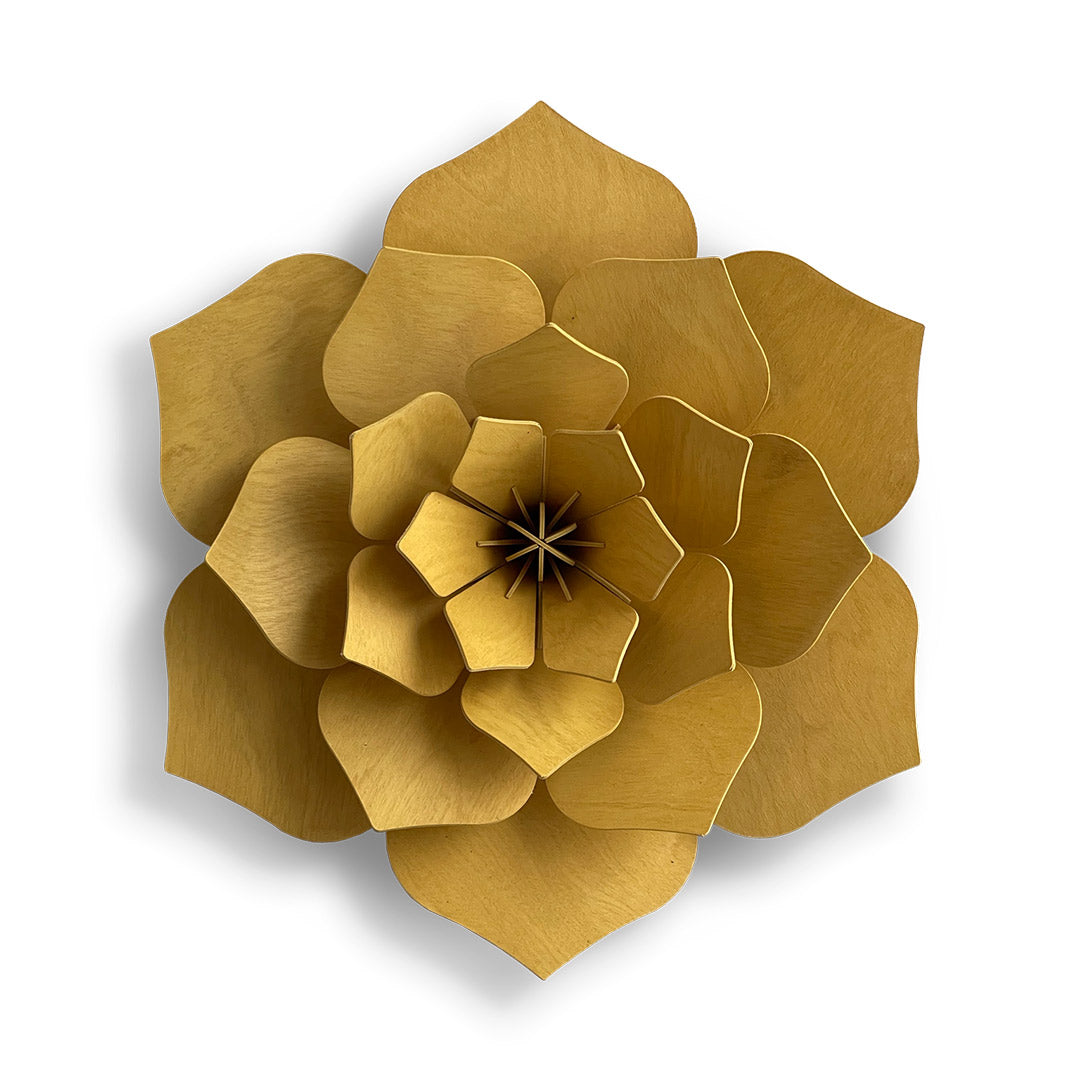 Lovi Decor Flower, Honey Yellow