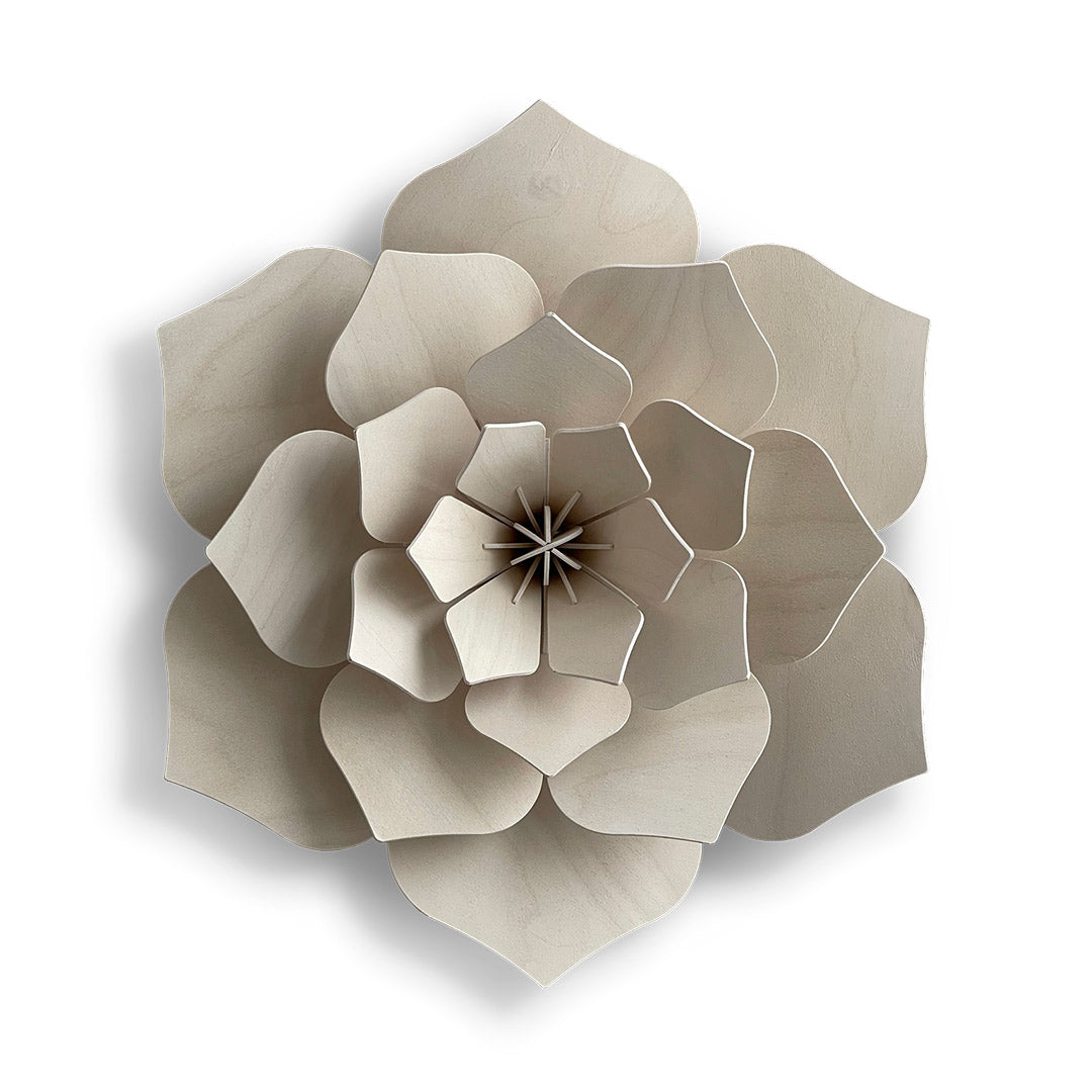 Lovi Decor Flower, Translucent White