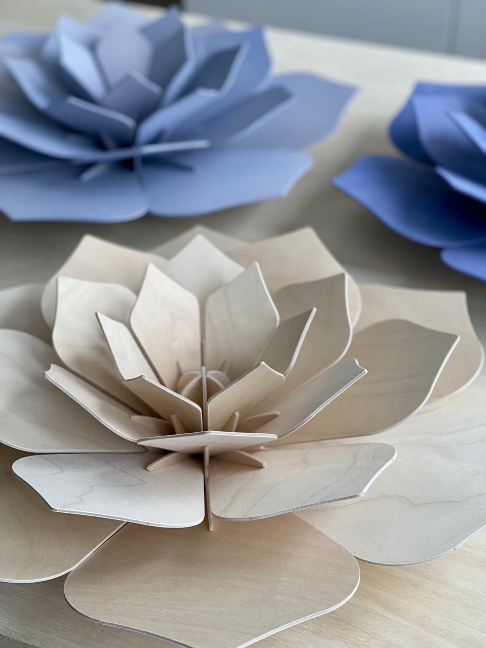 Lovi Decor Flower, Lavender Blue