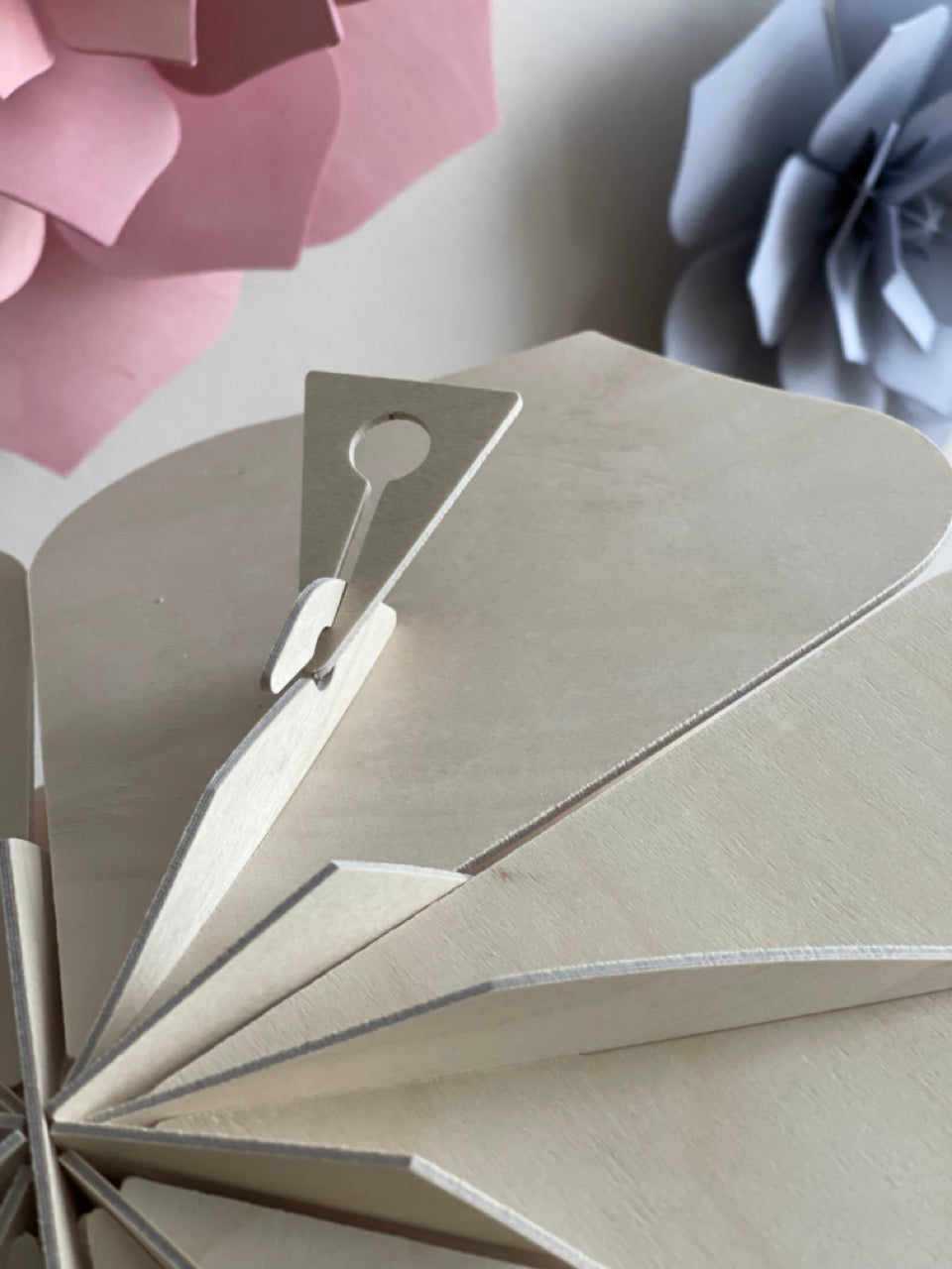 Lovi Decor Flower, Translucent White