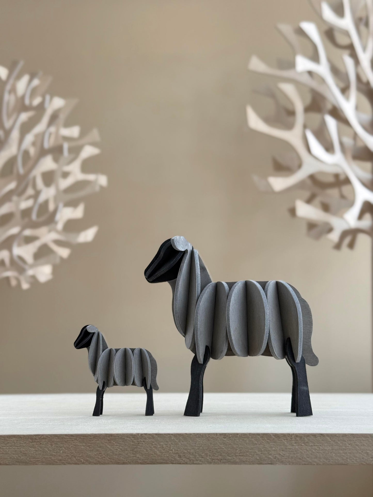 Lovi Lamb, Gray Mix, 7cm