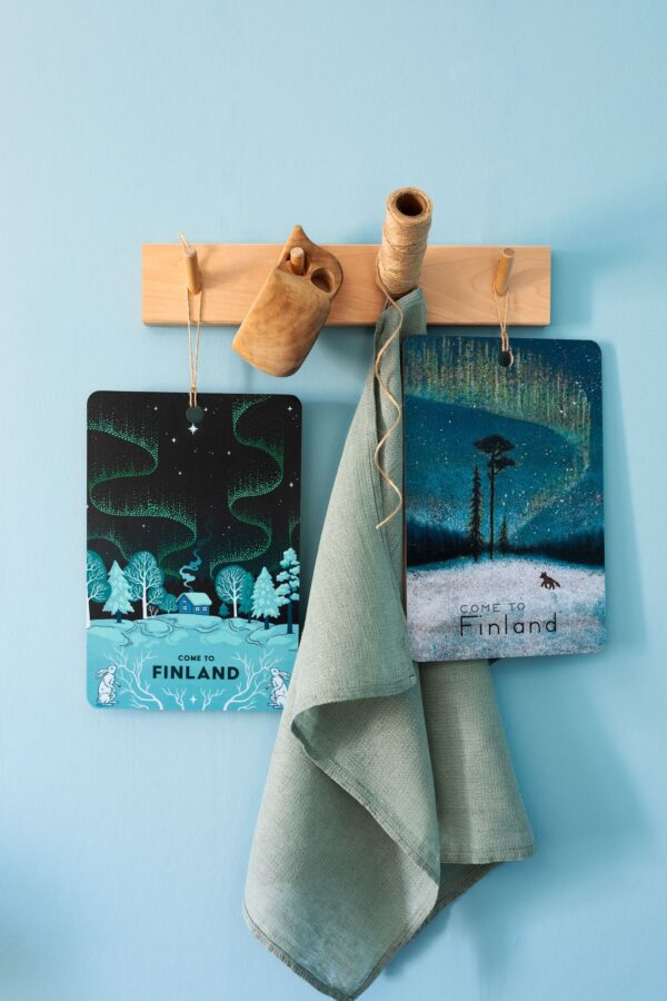 Following the Footsteps of a Fox, Cutting Board, Come to Fnland