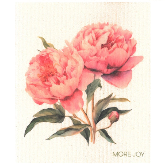 Swedish Dishcloth, More Joy, Peony