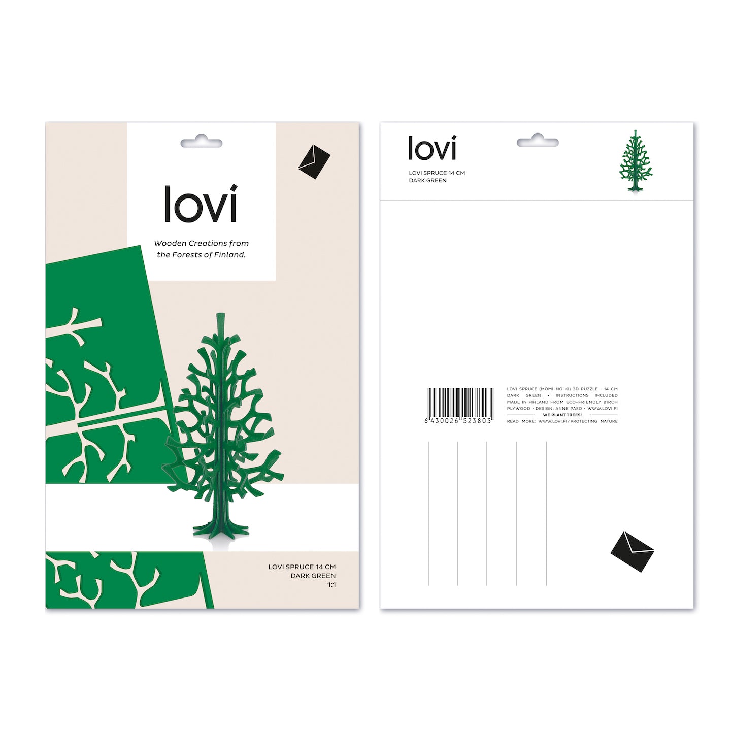 Lovi Spruce, Green