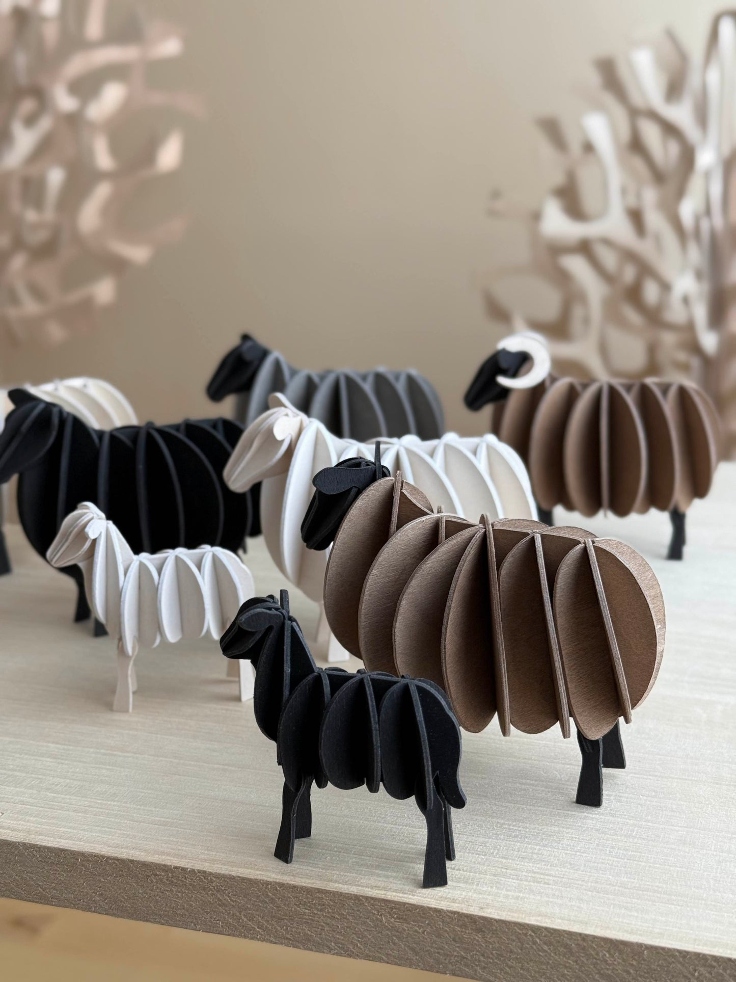 Lovi Sheep, Black, 11cm