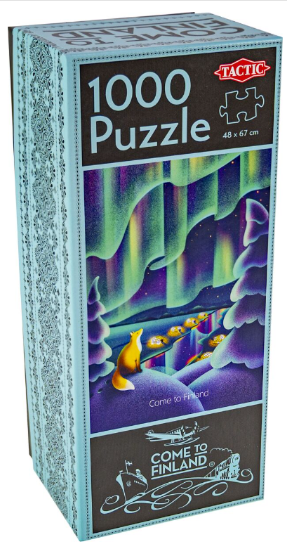 Northern Magic, 1,000-piece puzzle, Come to Finland
