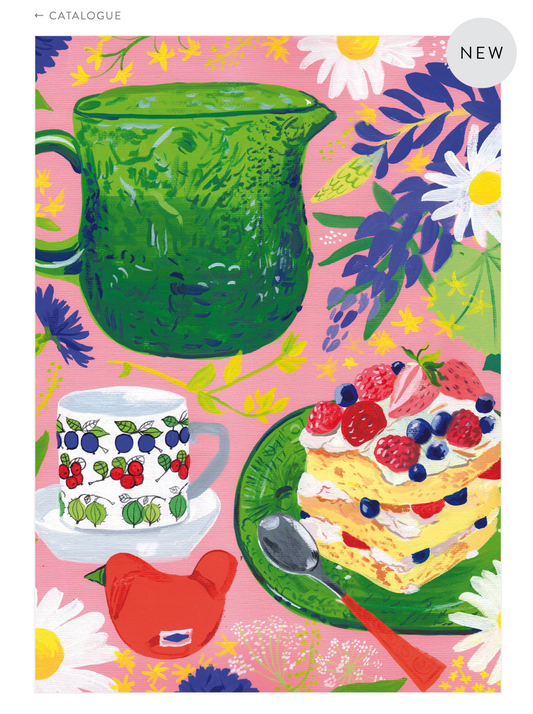 Kehvola Britakakku Postcard