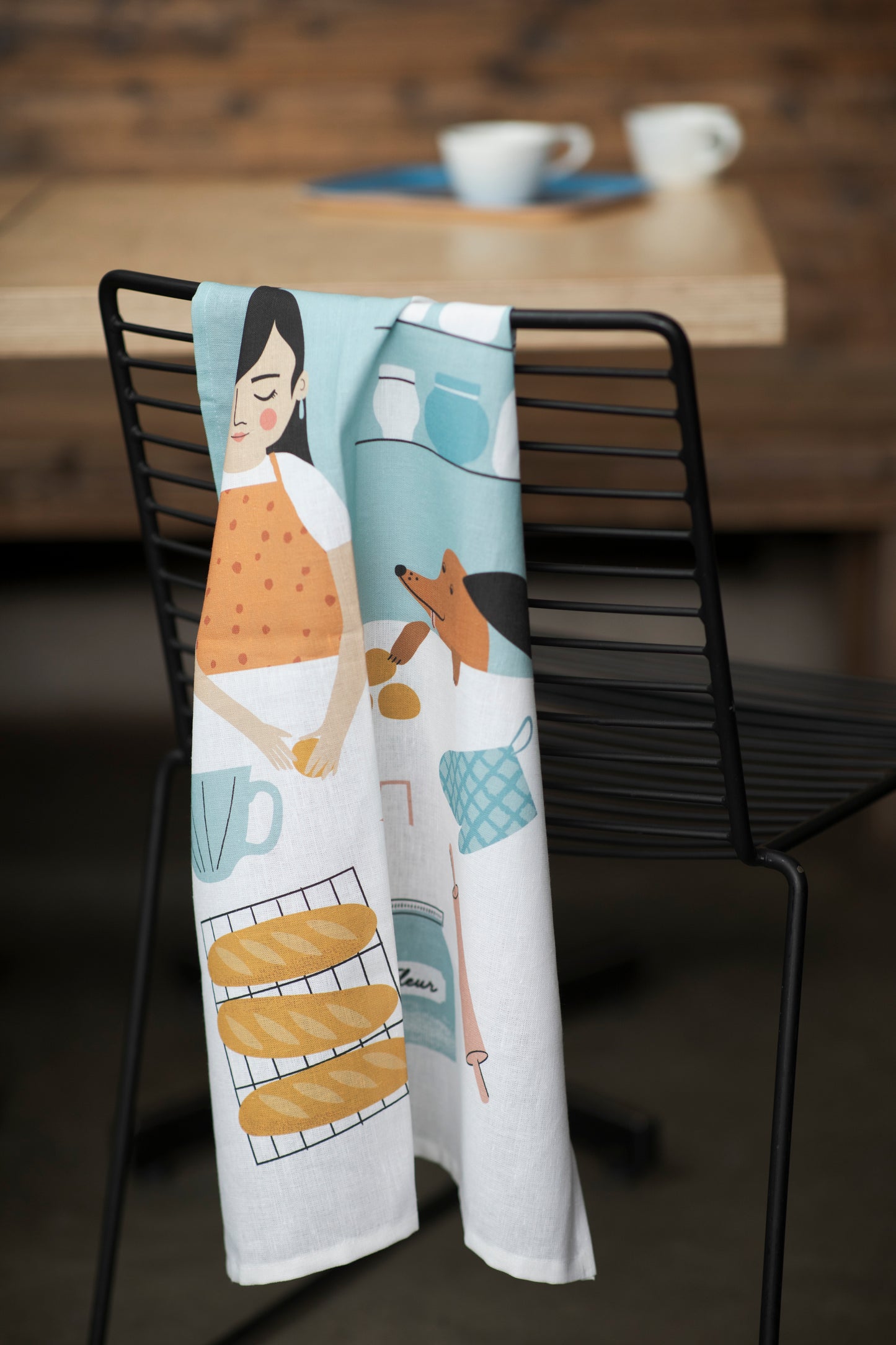Spira of Sweden Tea Towel, Bread