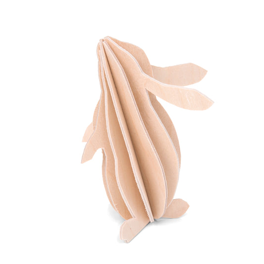 Lovi Rabbit, 9 cm, natural wood