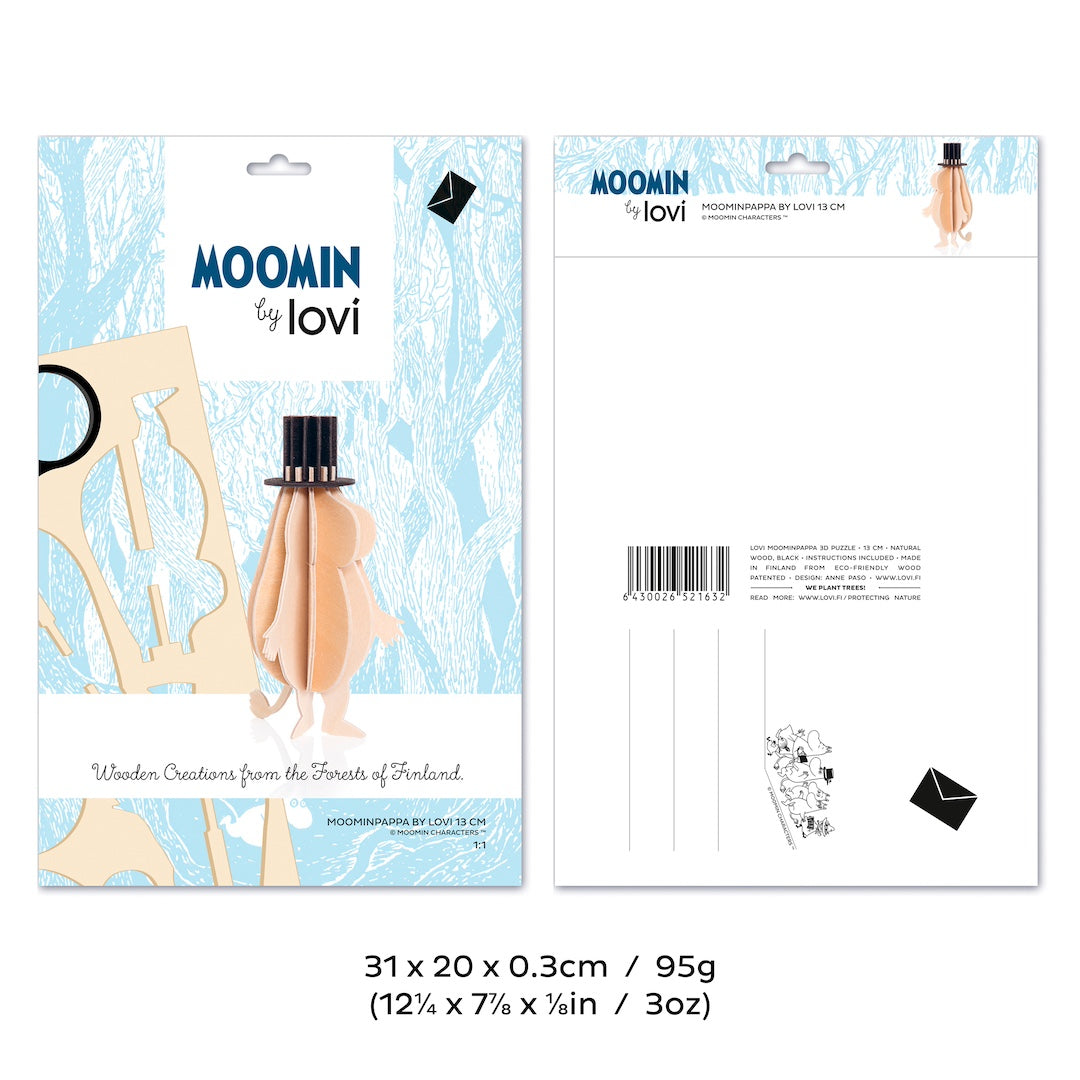Lovi Moominpappa, 13 cm