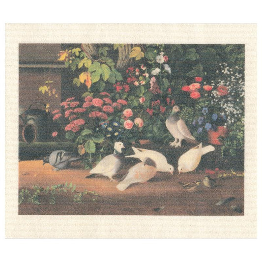 Swedish Dishcloth Ateneum, From the Garden, Ferdinand von Wright