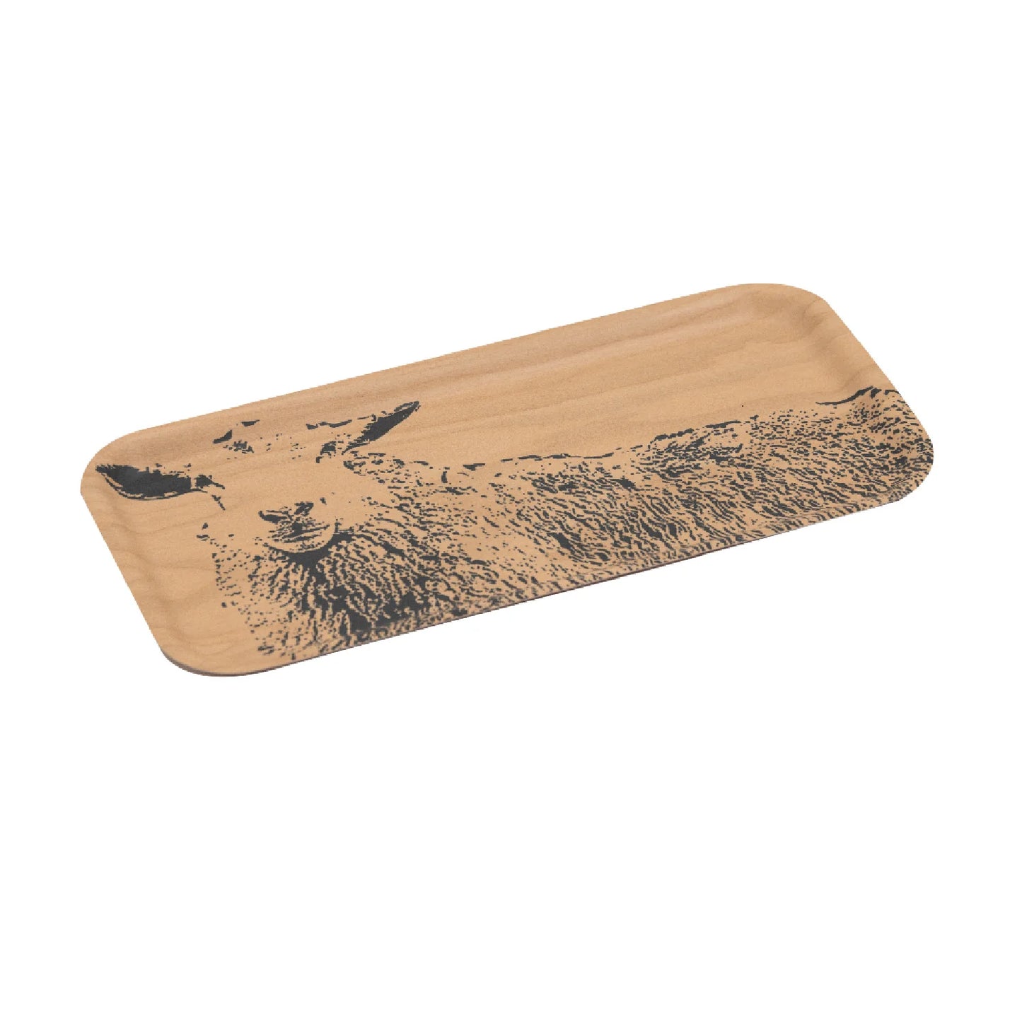 Sheep Finnish Birch Tray, wood color