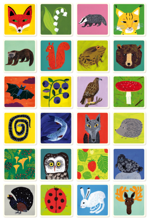 Kehvola Wild North Memory Game