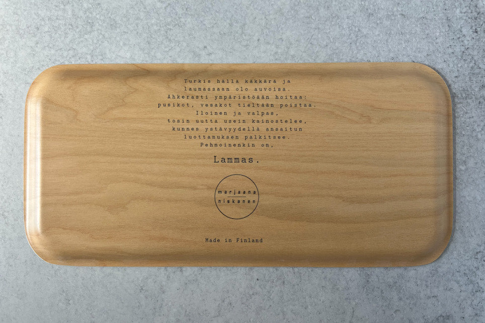 Sheep Finnish Birch Tray