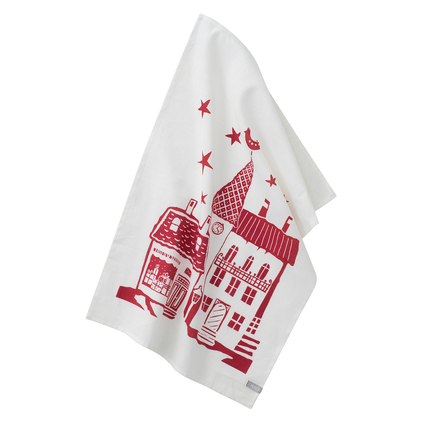 Spira of Sweden Tea Towel, Staden