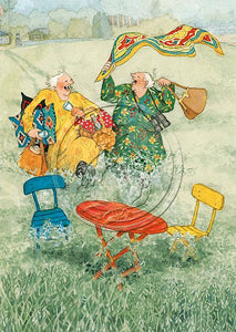 Inge Löök Large Postcard 77