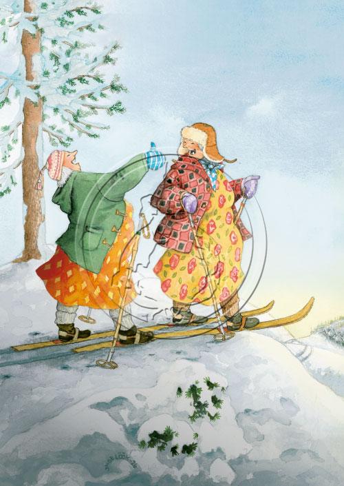 Inge Löök Large Postcard 88