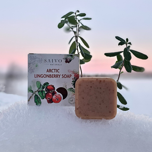 Arctic Lingonberry Bar Soap, Saivo Naturals