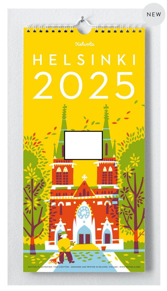 Kehvola Helsinki 2025 Calendar