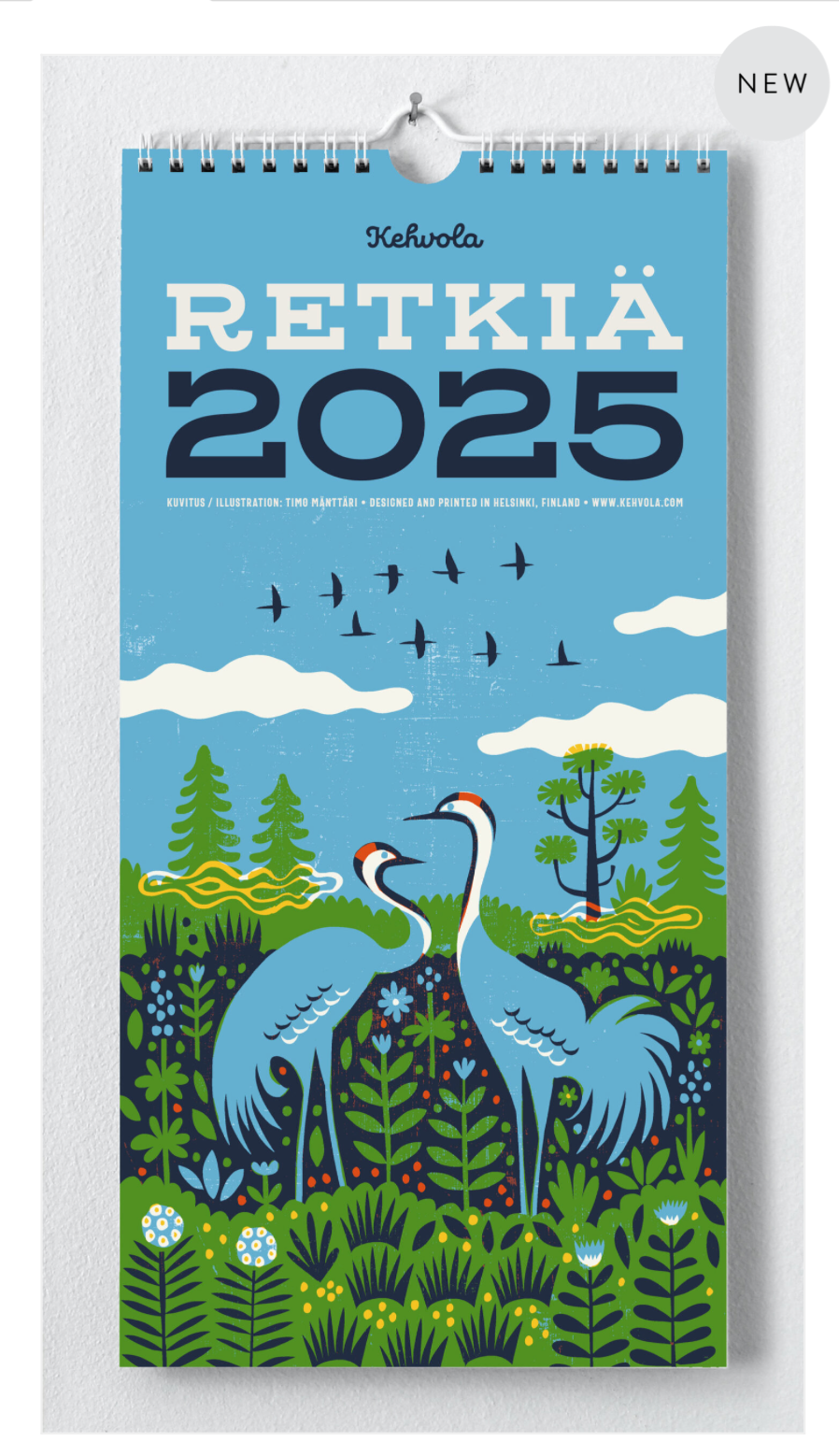 Kehvola Retkiä 2025 Calendar