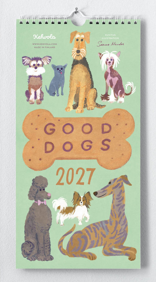 Kehvola Good Dogs 2027 Calendar