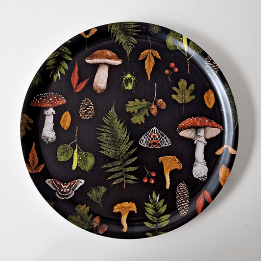 Forest Treasures Round Tray