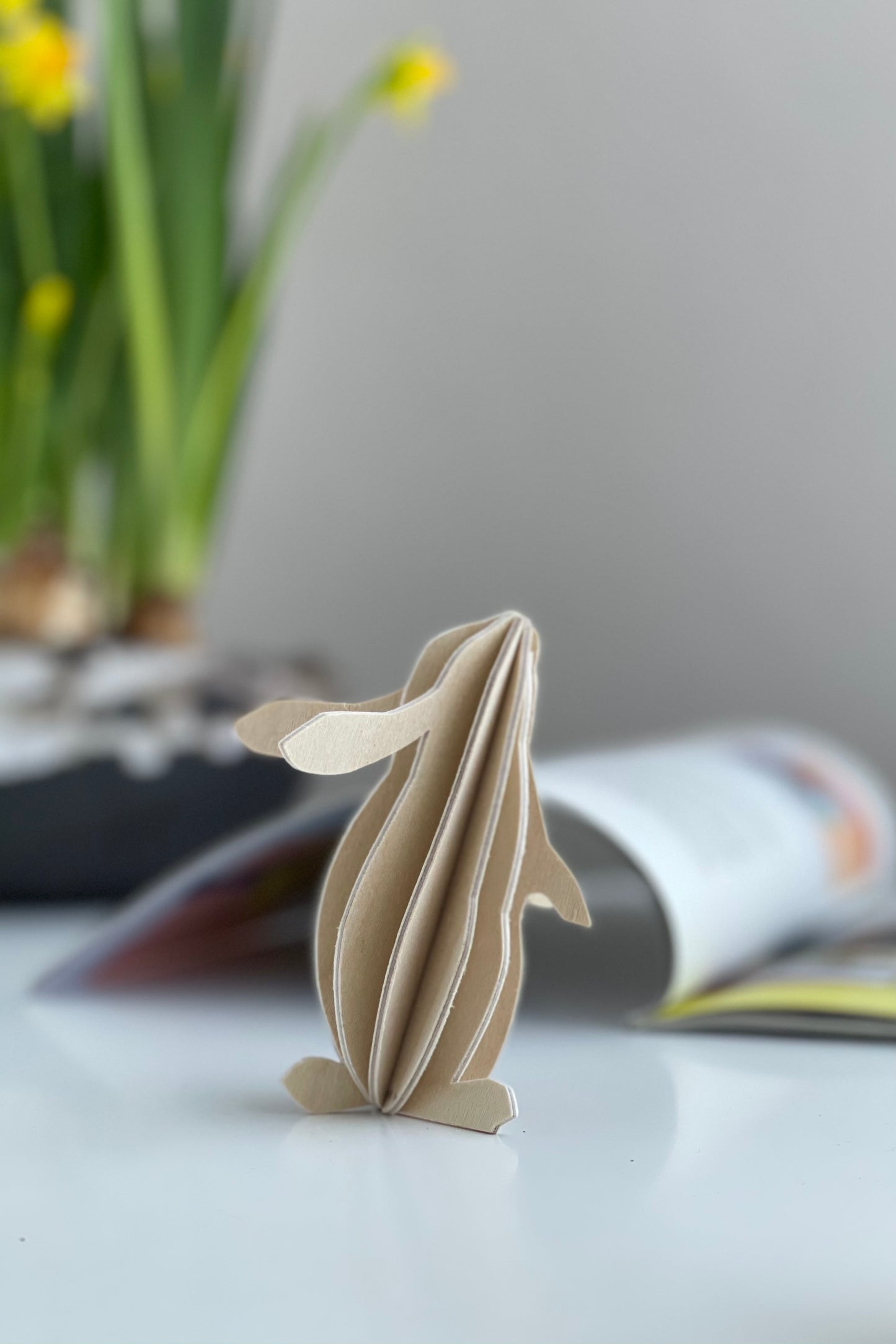 Lovi Rabbit, 9 cm, natural wood