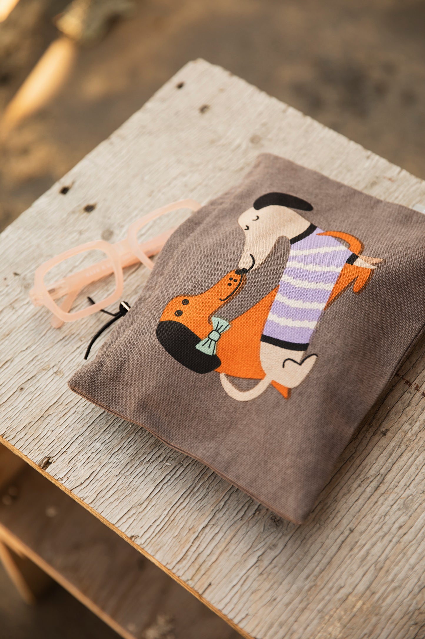 Spira of Sweden Toiletry Bag, Hundkärlek, Dog Love