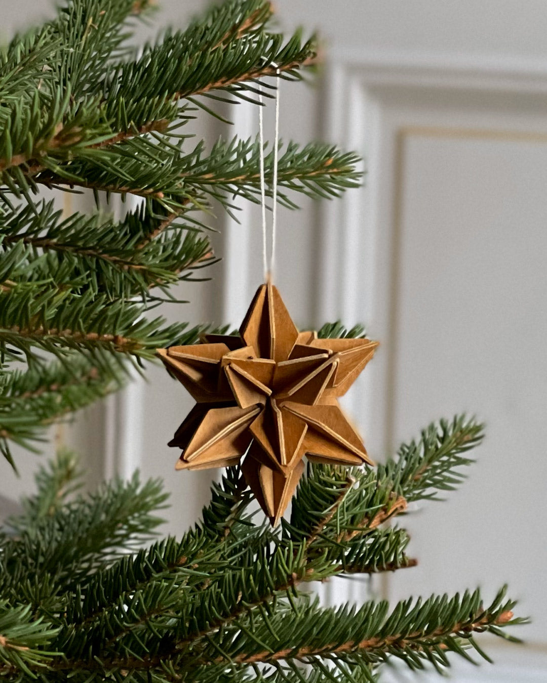 Lovi Ornament Star, Cinnamon Brown, 10 cm