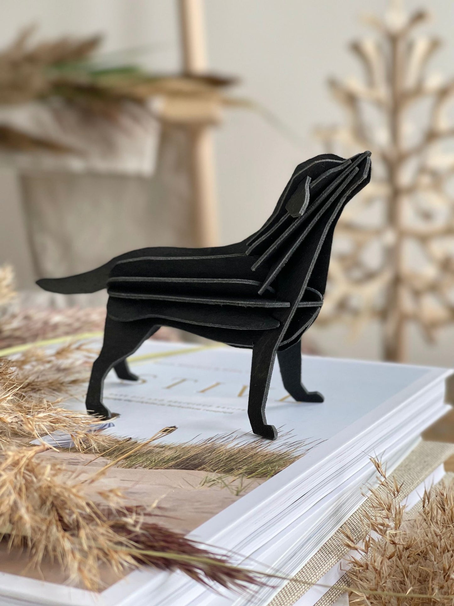Lovi Labrador, 15cm, black