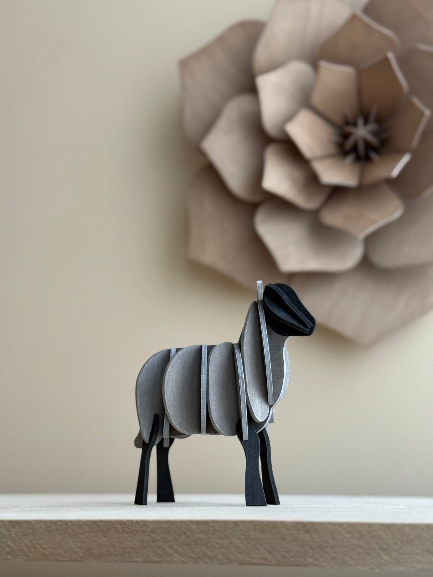 Lovi Lamb, Gray Mix, 7cm
