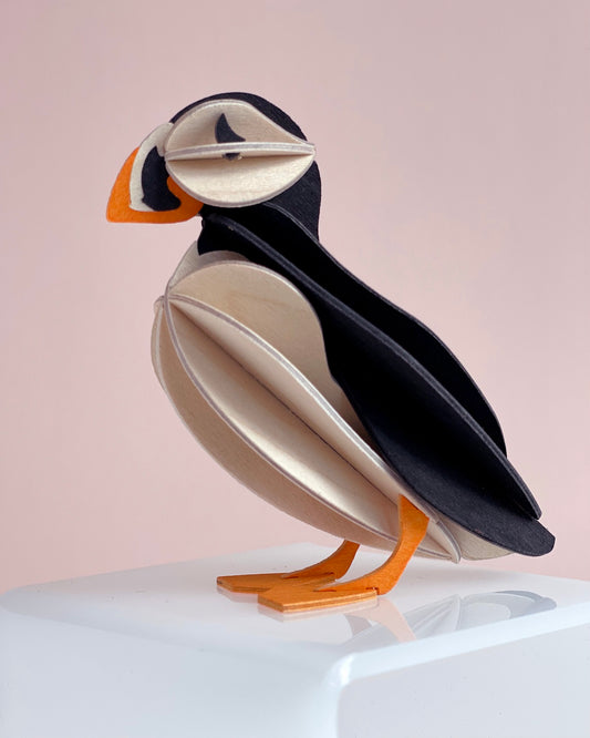 Lovi Puffin, Black Mix 10 cm