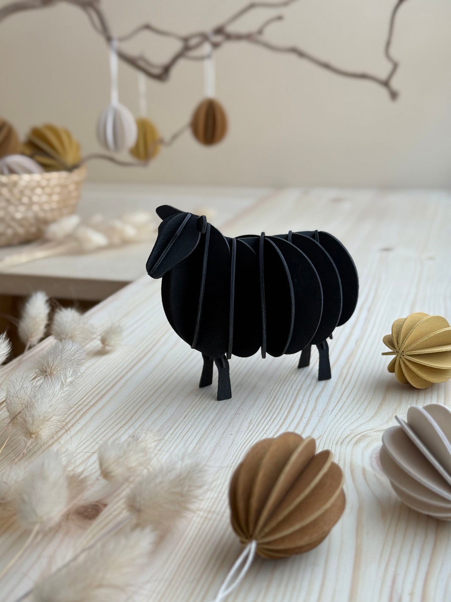 Lovi Sheep, Black, 11cm