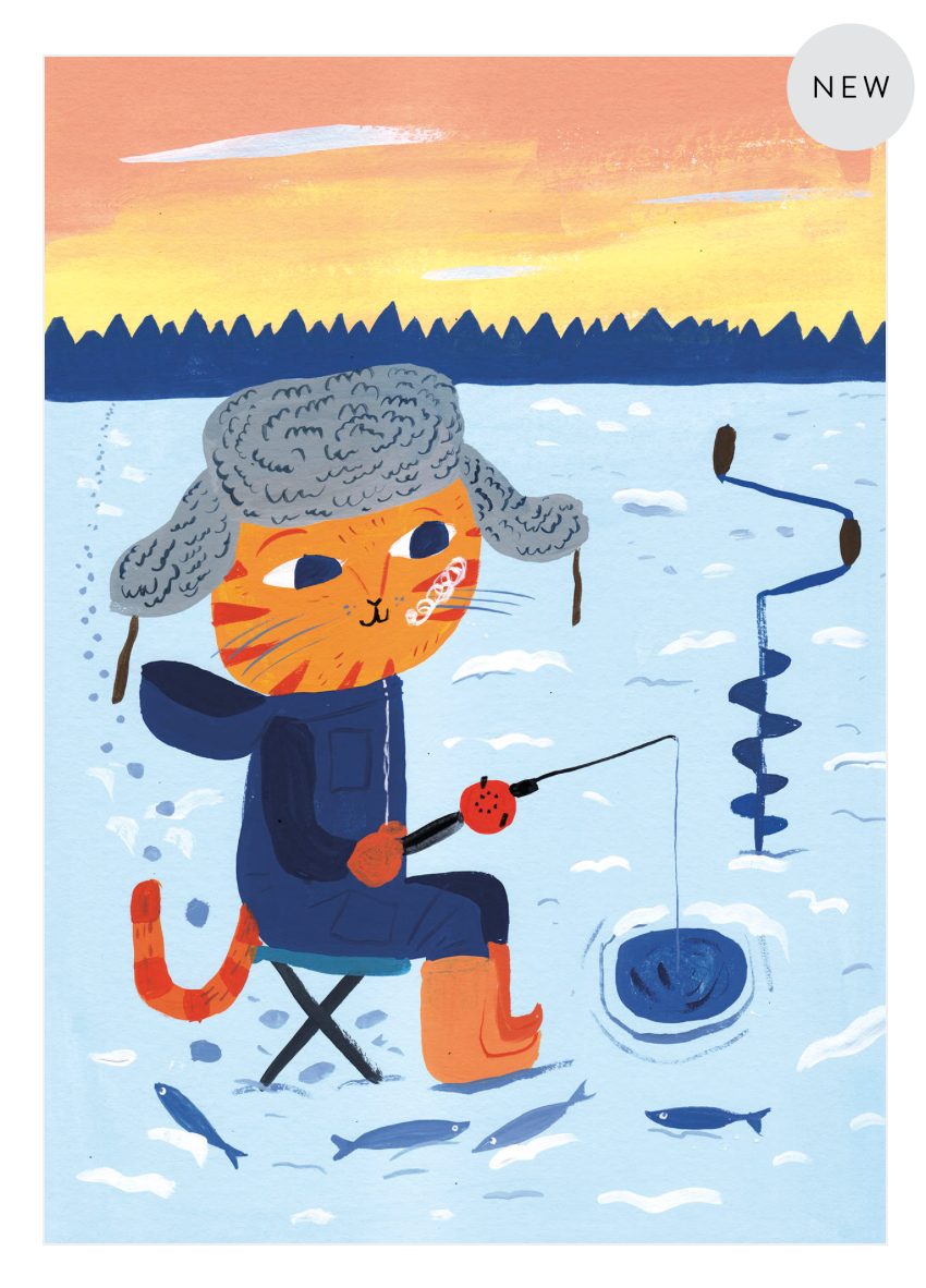 Kehvola Pilkkijä Postcard