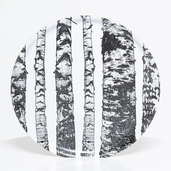 Birch Trees, Large Round Finnish Birch Tray