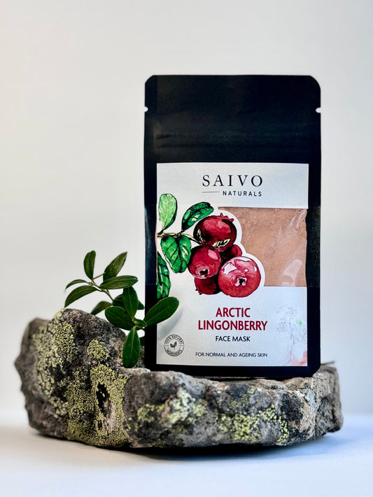 Arctic Lingonberry Face Mask, Saivo Naturals