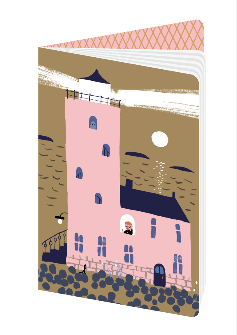 Kehvola Slim Small Notebook, Lighthouse