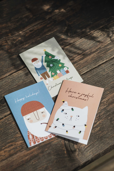 Spira of Sweden Card, Nisse, Have a Joyful Christmas