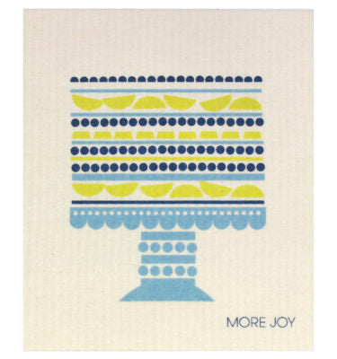 Swedish Dishcloth More Joy Blueberry Cake