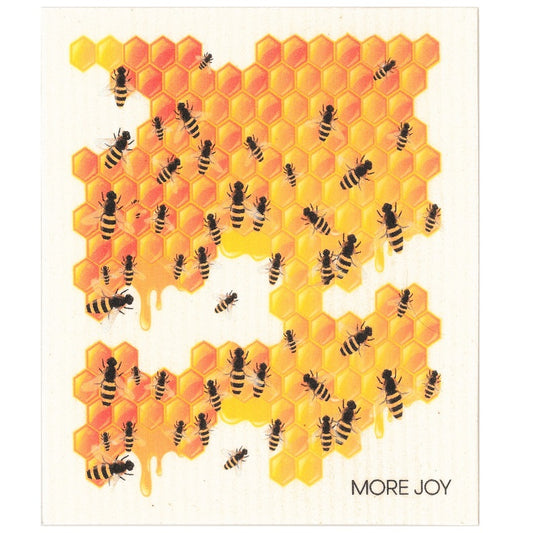 Swedish Dishcloth More Joy Honeycomb