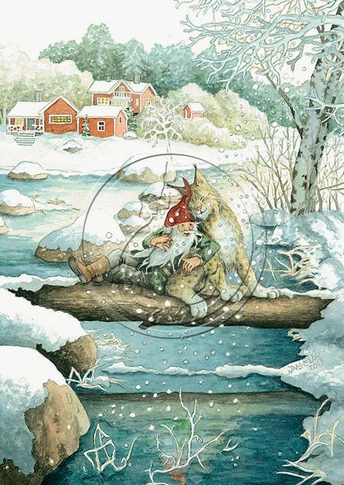 Inge Löök Large Postcard 219